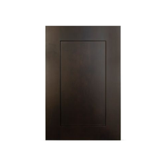 60 Inch Espresso Shaker Double Sink Bathroom Vanity with Drawers