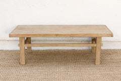 55" Rustic Farmhouse Coffee Table