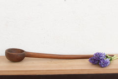 39" Long Hand-carved Wooden Ladle