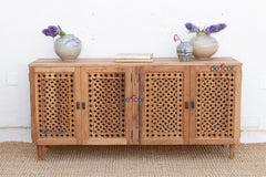 72" Long Haveli Jali Sideboard