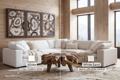 4-Cube Modular Chaise Sectional