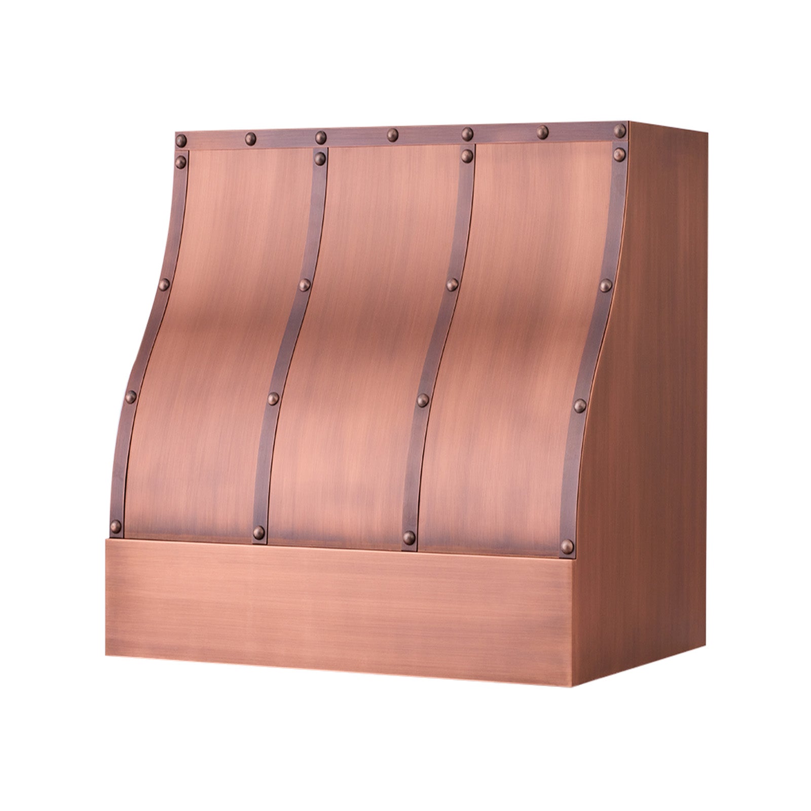 Akicon Custom Handmade Copper Range Hood Elegant Kitchen Vent Hood