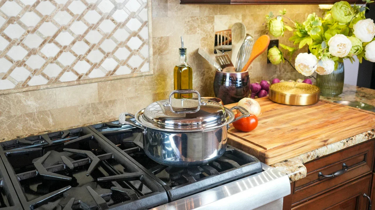 4 Quart Stock Pot with Cover