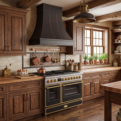 Akicon Handmade Copper Range Hood with Durable Solid Copper Material