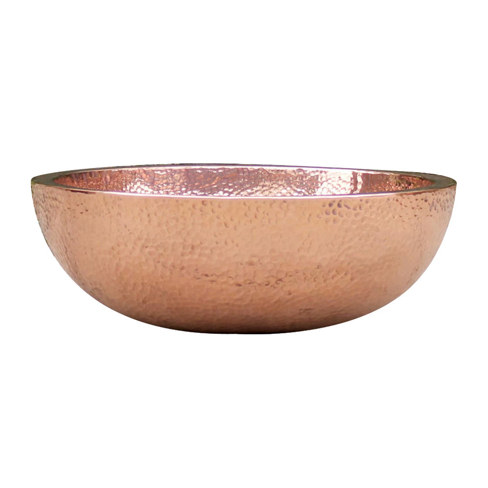 Akicon Custom Solid Copper Bathroom Sink Handmade Copper Basin