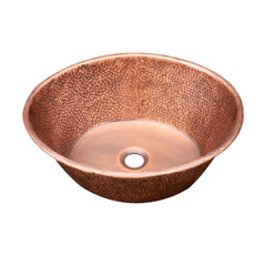 Akicon Custom Copper Vessel Sink Handmade Bathroom Basin