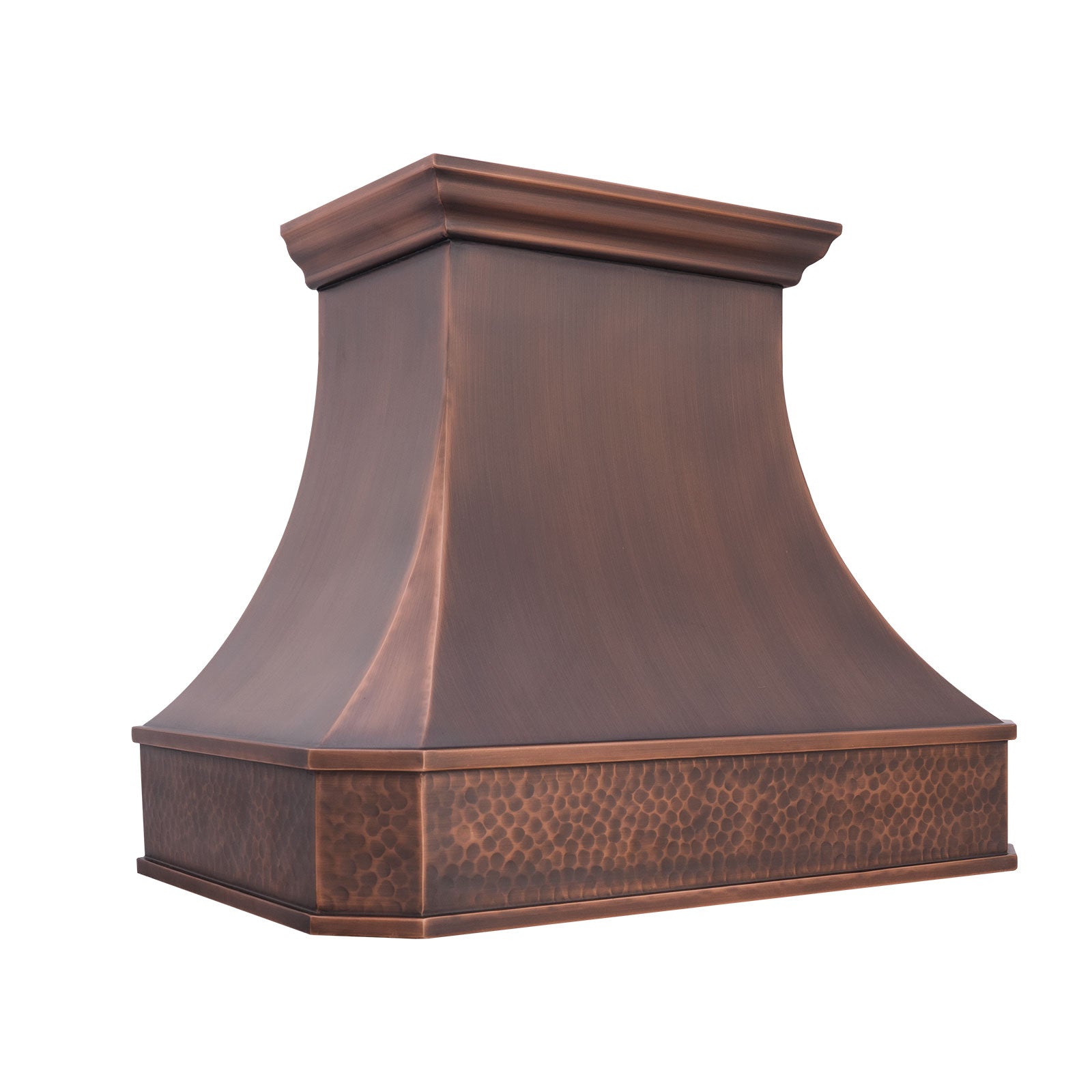 Akicon Custom Handcrafted Classic Copper Range Hood Made to Order
