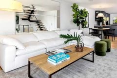 4-Cube Modular Chaise Sectional