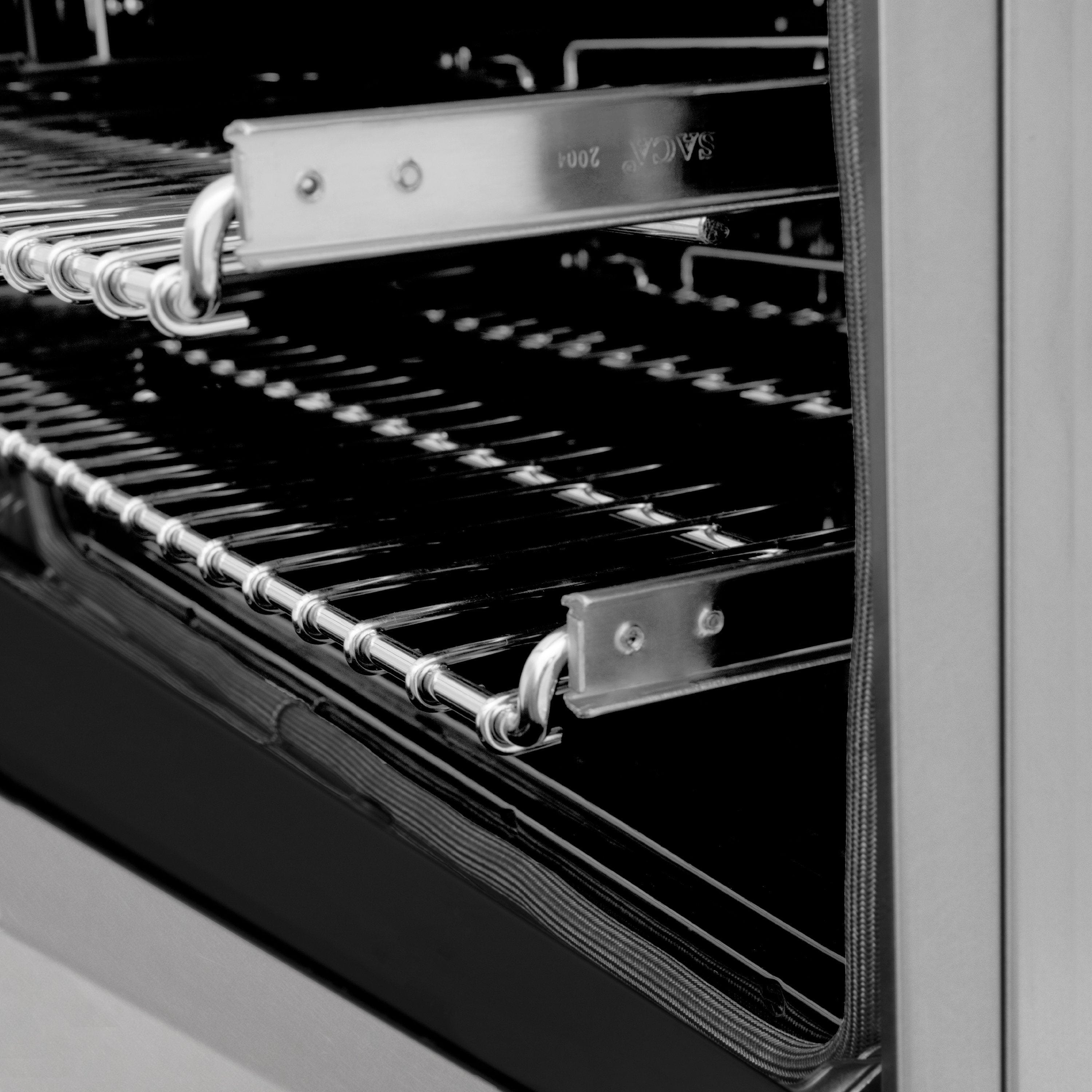 48" Gas on Gas Range in Stainless, Dura Snow Doors, RG-SN-48